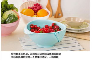 廚房小創(chuàng)意 金勝翻蓋瀝水籃，打造便捷高效洗滌空間